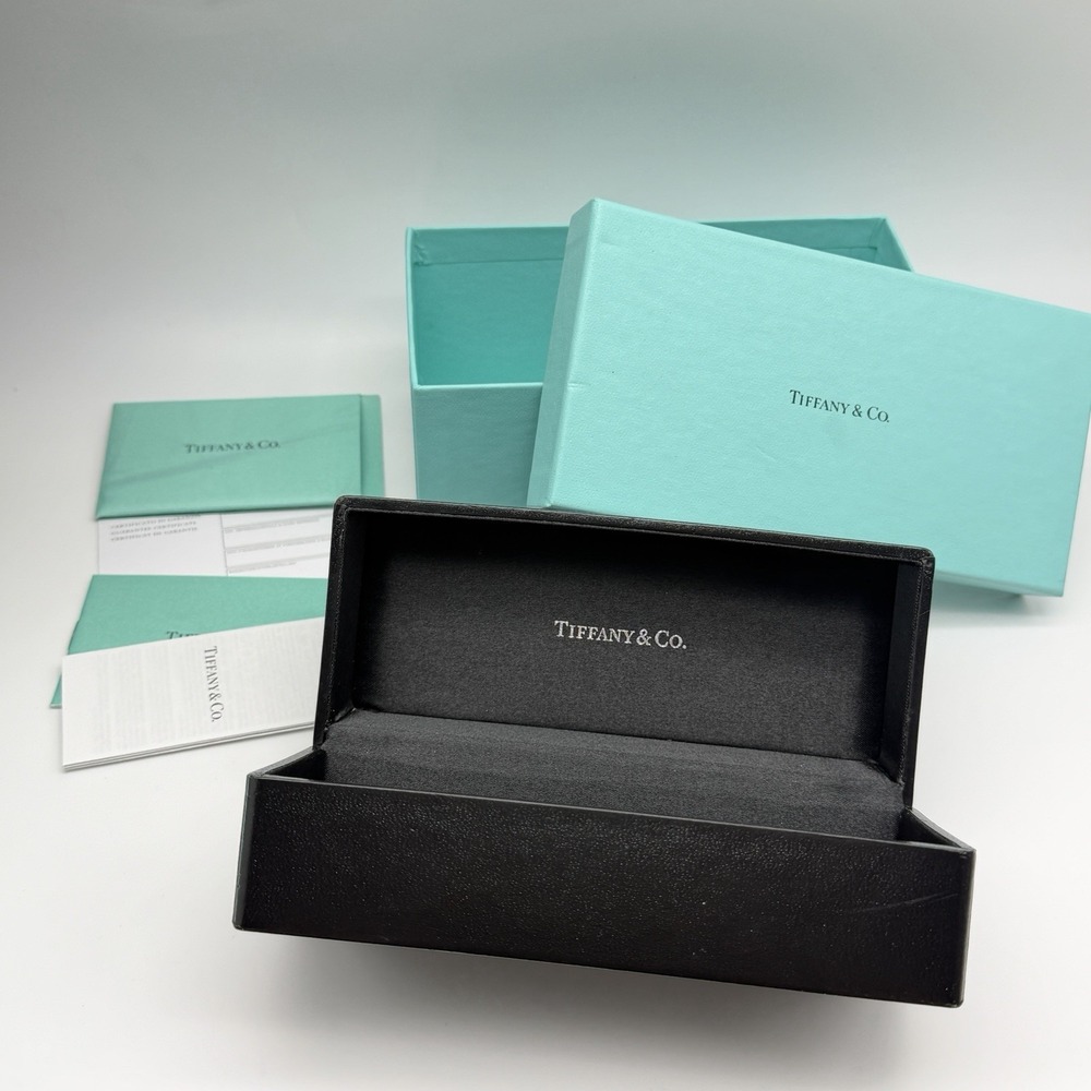 Tiffany & Co. Blue Eyewear Case for Glasses & Sunglasses with Gift Box Unisex